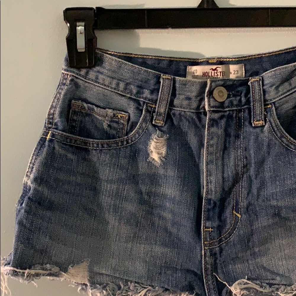 High Waisted Jean Shorts